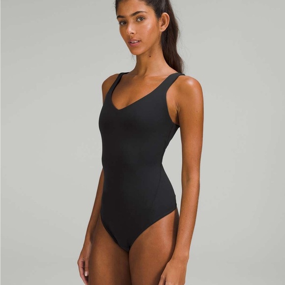 Lululemon Lululemon Align Bodysuit Black - Picture 1 of 8